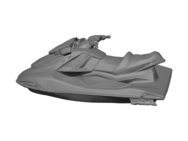 3D model for Emerald WaveRunner