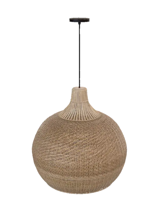 3D model for Rattan Globe Pendant