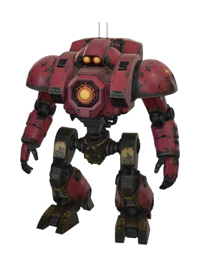 3D model for Crimson Juggernaut