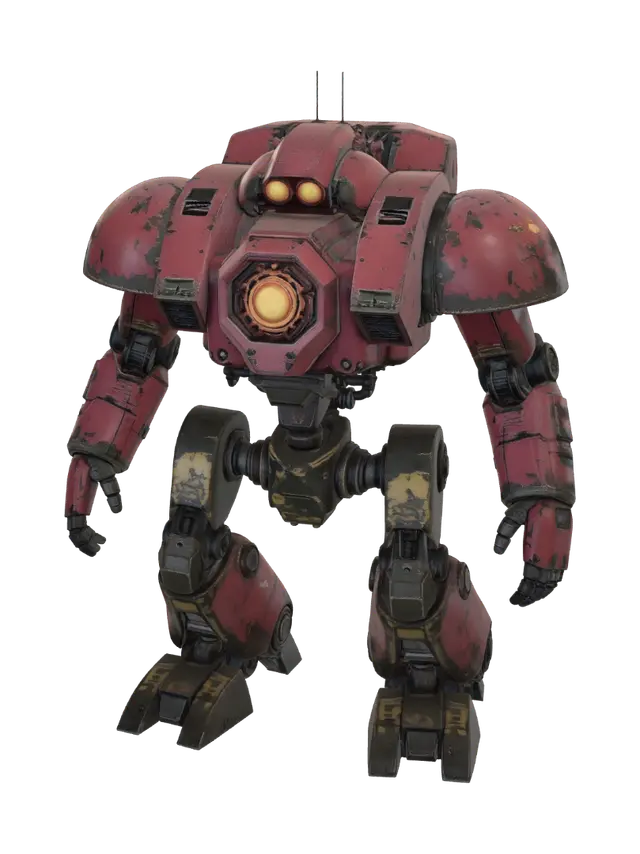 3D model for Crimson Juggernaut