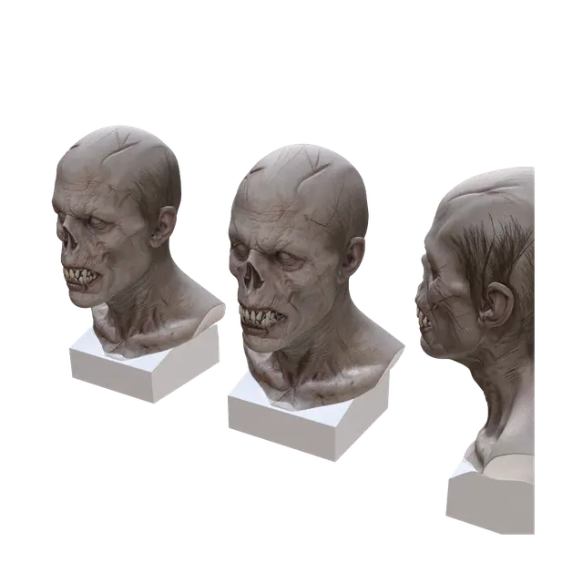 3D model for Ghoul Character Study