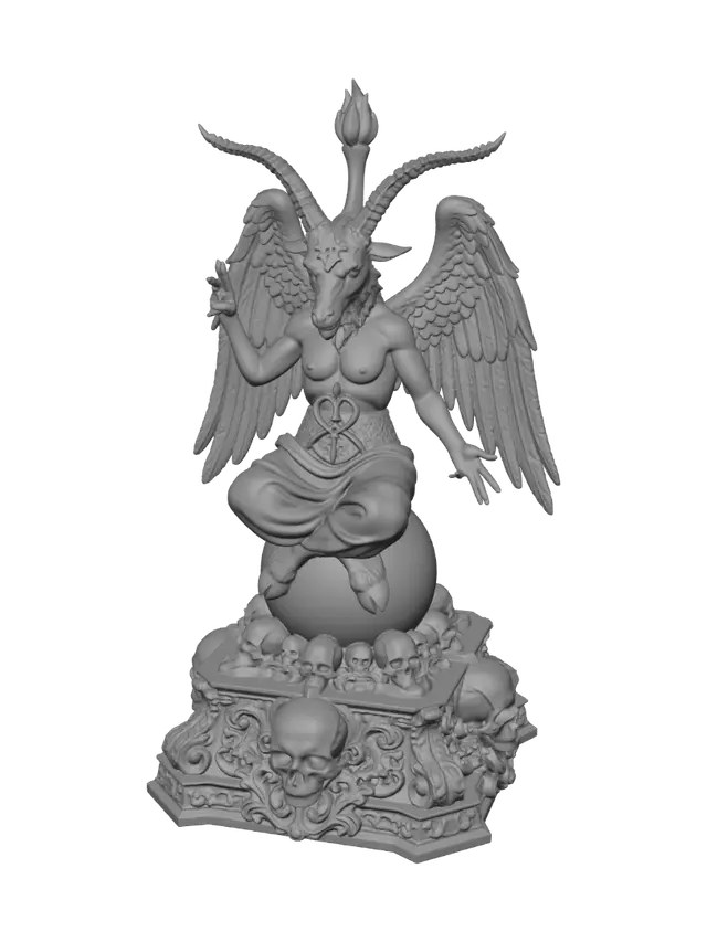 3D model for Baphomet