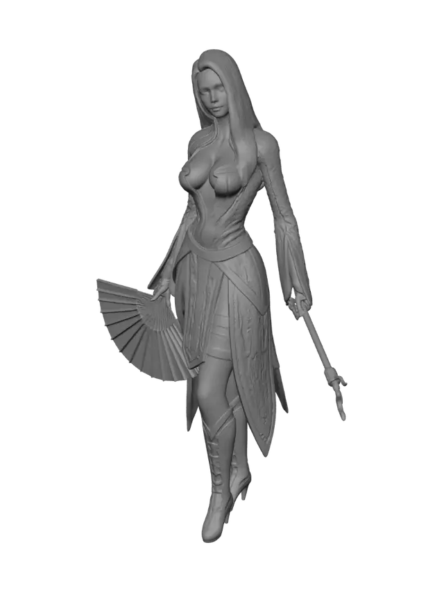 3D model for Arcane Market Maiden