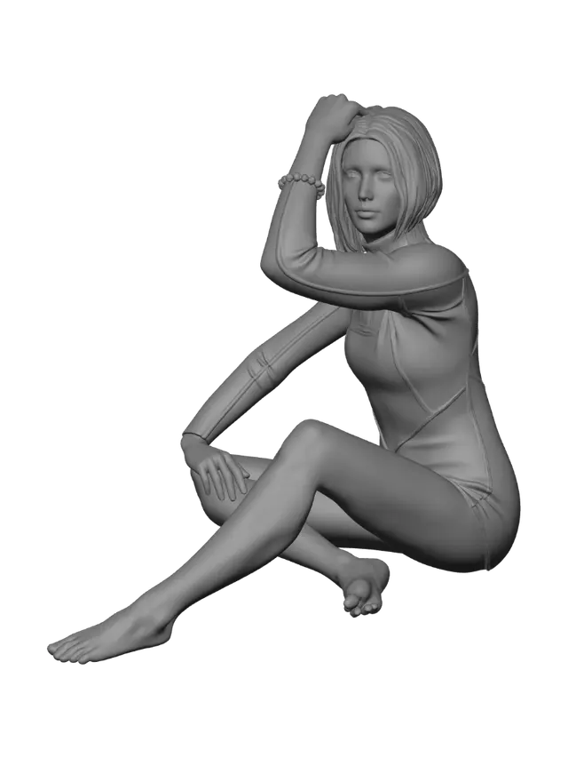 3D model for Shadowed Grace