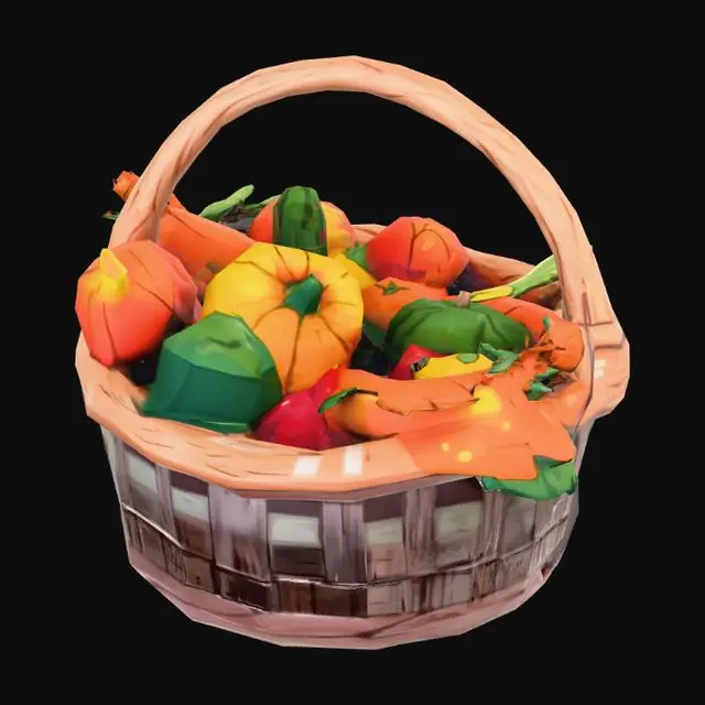 3D model for Harvest Basket