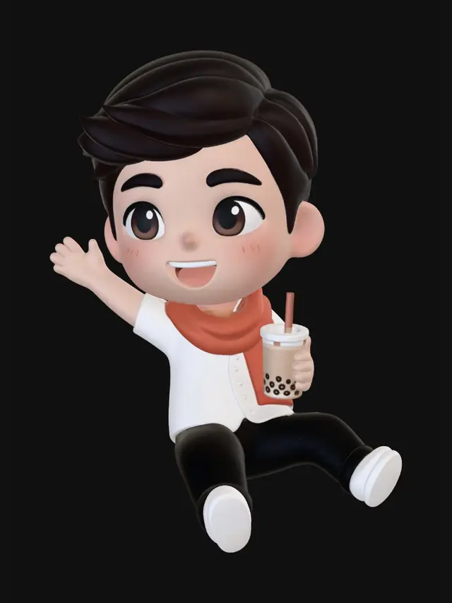 3D model for Bubble Tea Buddy