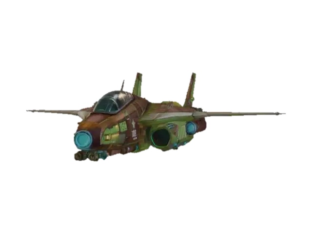 Starship Odyssey 3D model, vytvořený pomocí AI