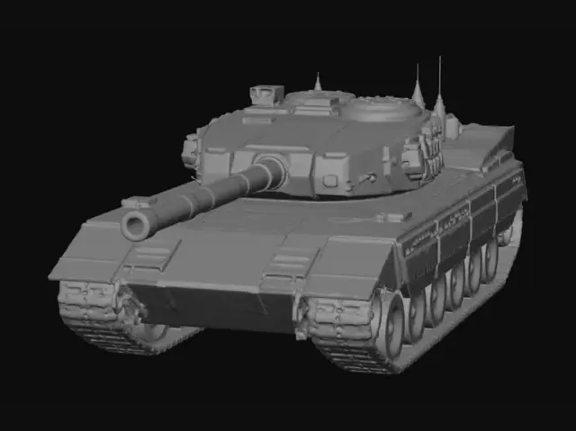 3D model for Obsidian Shadow Tank