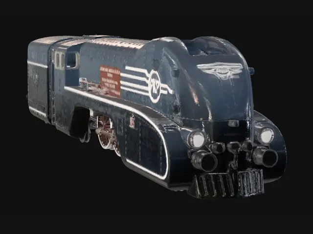 3D model for PKP Blue Streamlined Locomotive