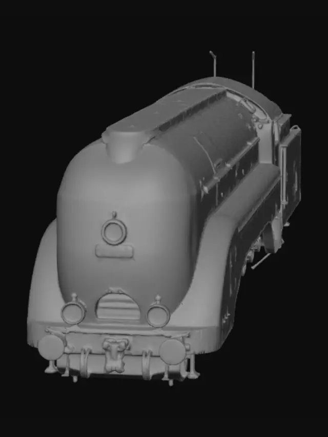 3D model for Pm36-2 Steam Locomotive