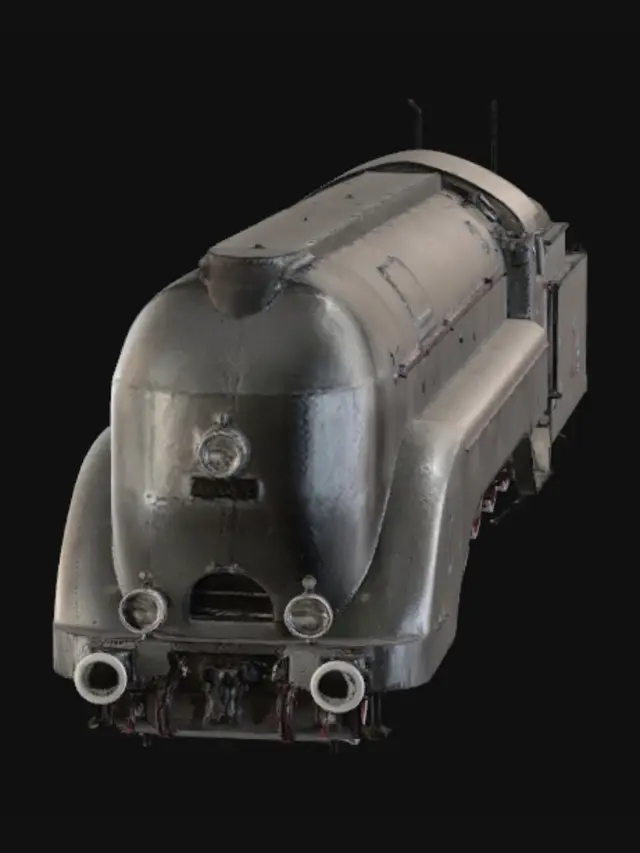 3D model for Pm36-2 Steam Locomotive