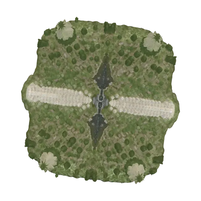 3D model for Valley of the Pines