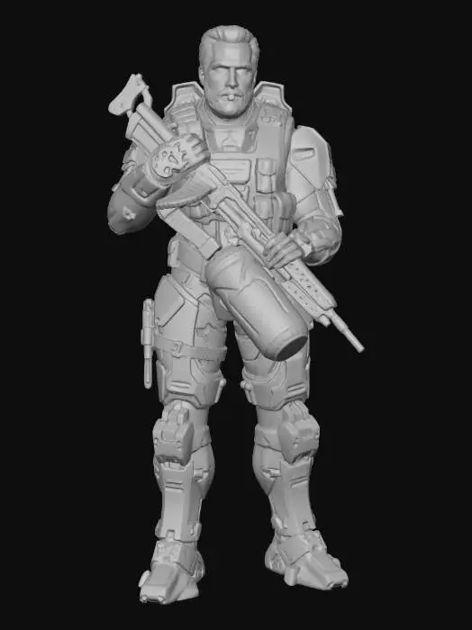 3D model for Master Chief, Dutch