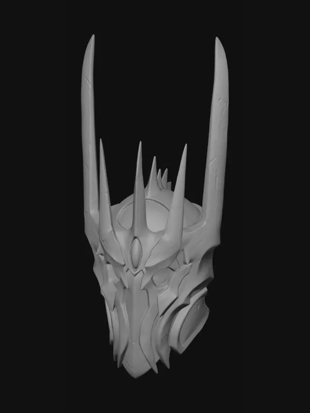 3D model for Crimson Doom Helm