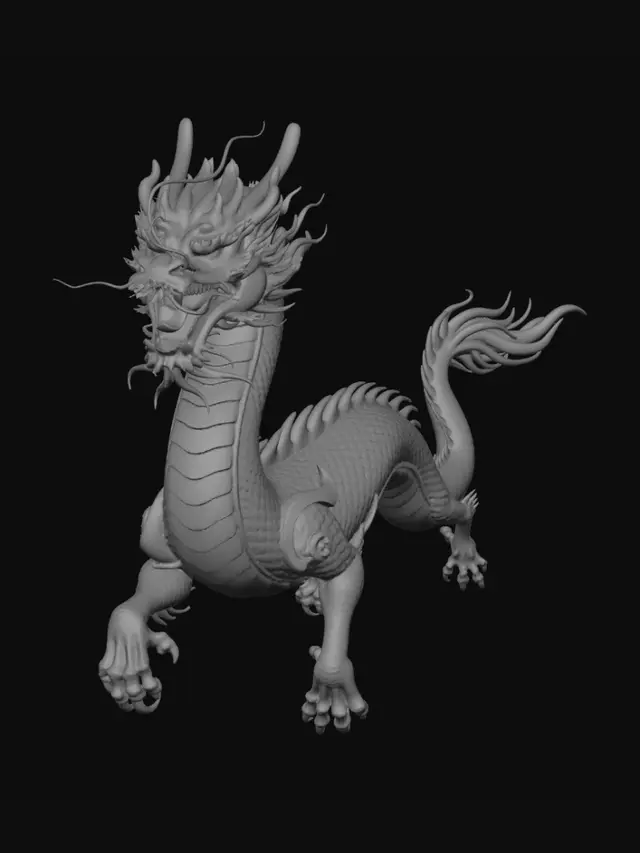 3D model for Golden Dragon