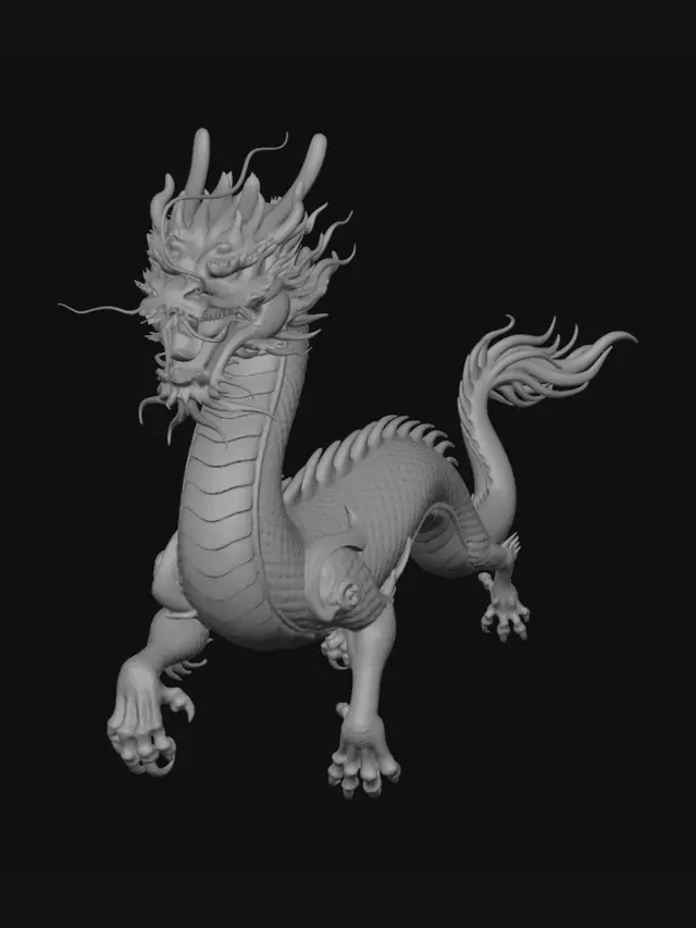 3D model for Golden Dragon