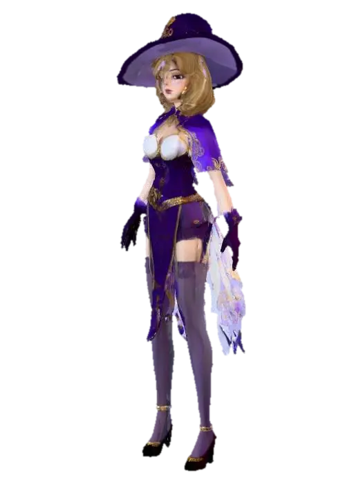 3D model for Mystic Sorceress