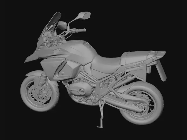 3D model for bmw adventure bike