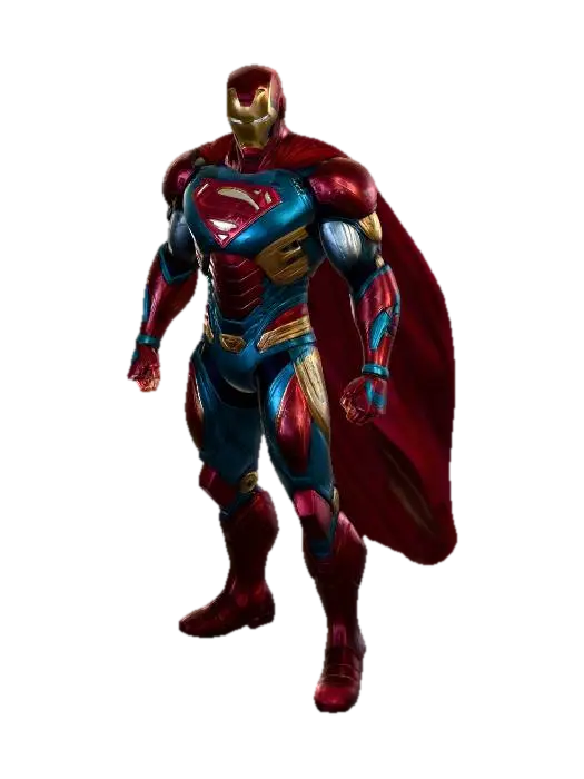3D model for Superman Iron Man Fusion