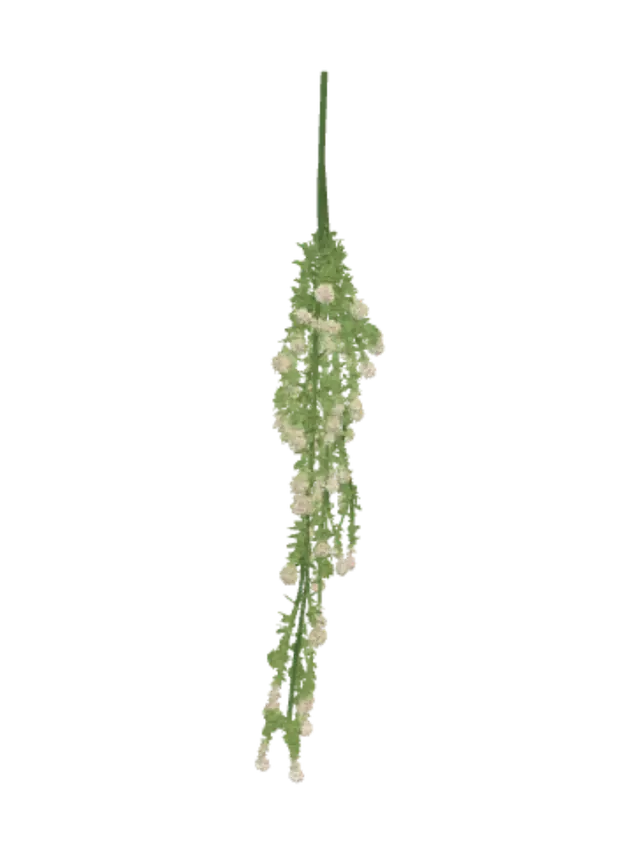 Cascade of White Blossoms - Zen 3D model, vytvořený pomocí AI