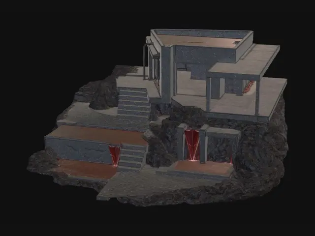 3D model for Crimson Cascade Cliff House