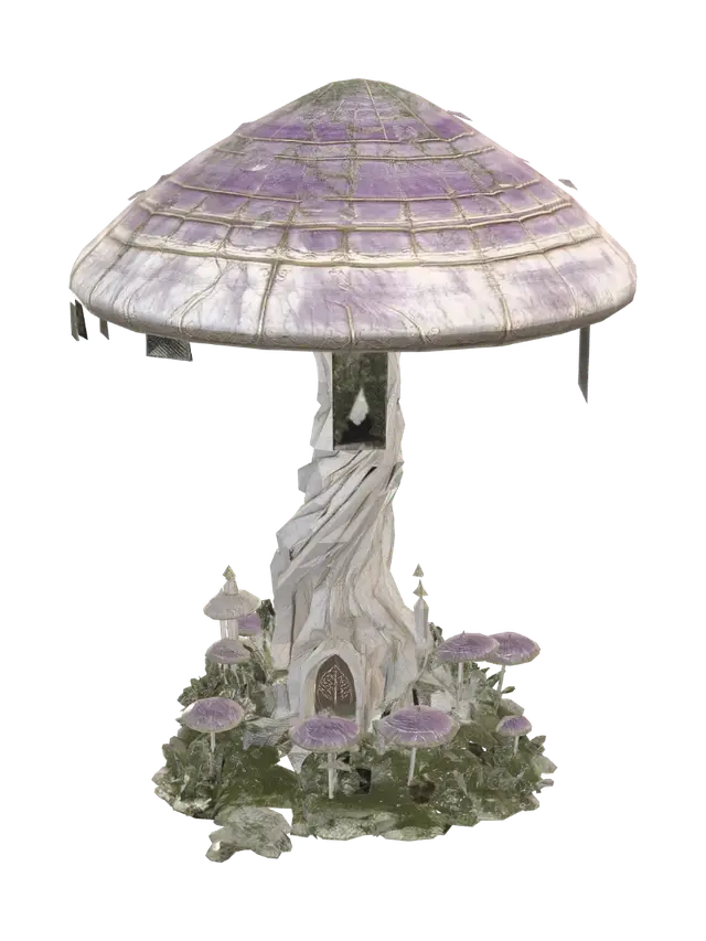 3D model for The Enchanted Mushroom Citadel