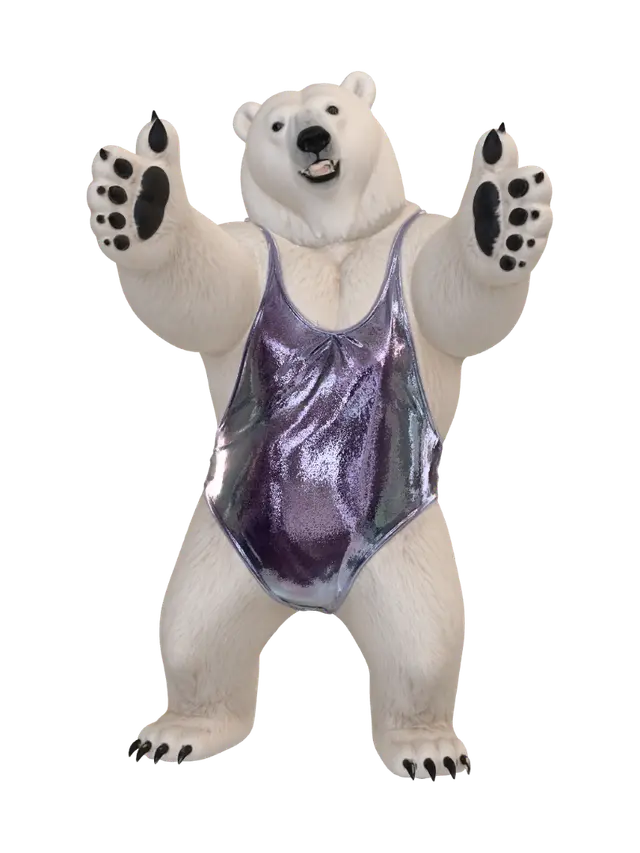 "Polar Smoke" 3D model, vytvořený pomocí AI