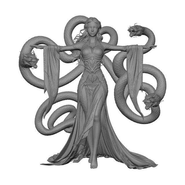 3D model for White Serpent Empress