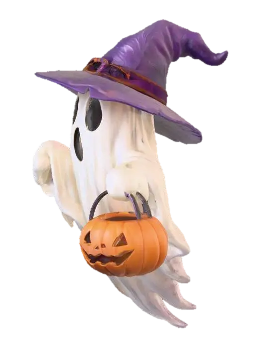 Halloween Haunter - Nightmare 3D model, vytvořený pomocí AI