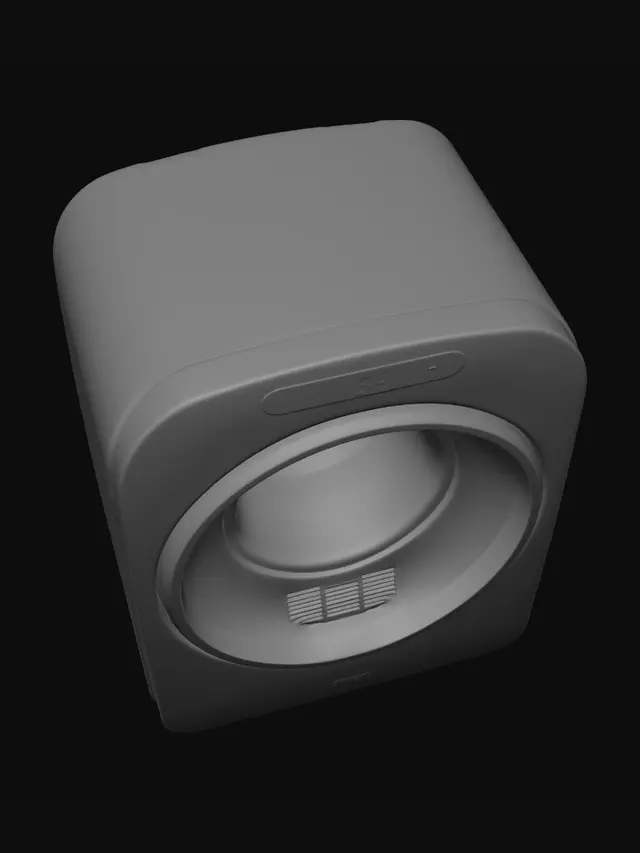 3D model for Mint Green Front-Loading Washer
