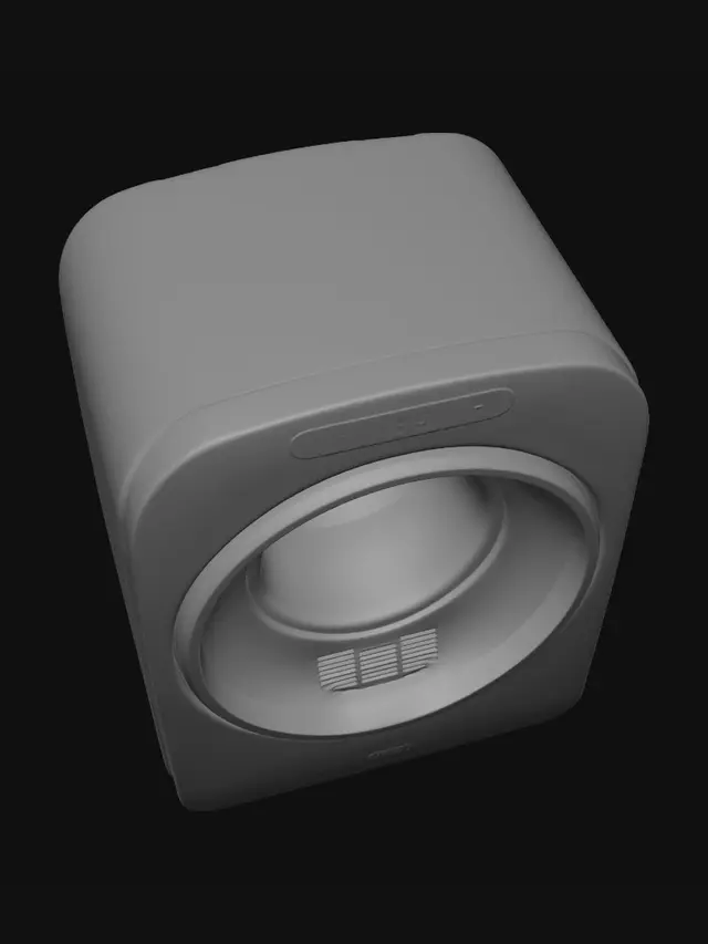 3D model for Mint Green Front-Loading Washer