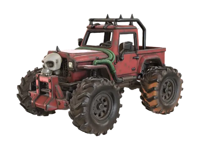 3D model for Skull Crusher Jeep