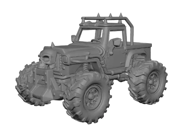 3D model for Skull Crusher Jeep
