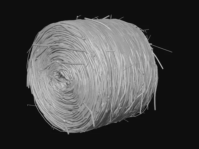 3D model for hay roll