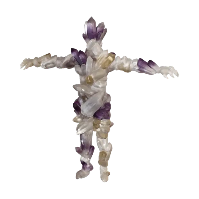 3D model for Amethyst Citrine Tower