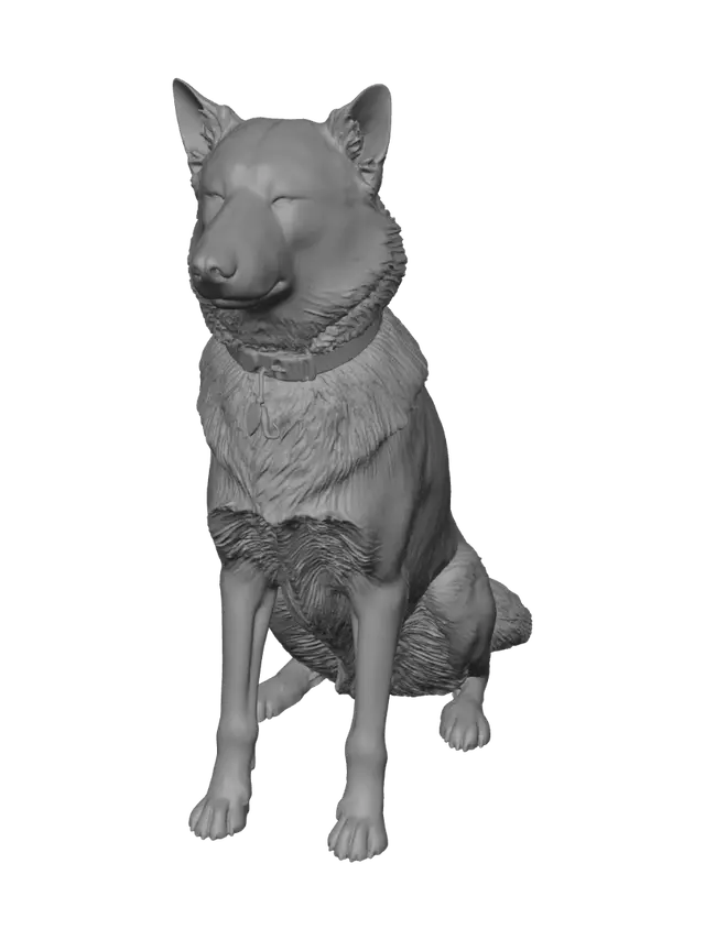 3D model for Calm Husky at Home