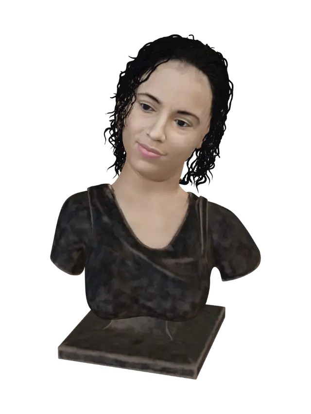 3D model for Contemplative Portrait