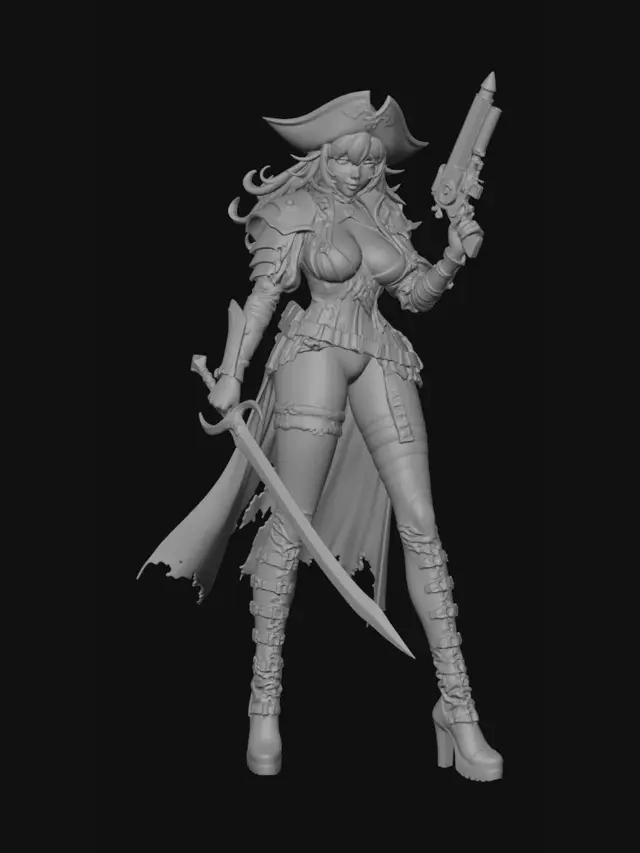 3D model for Neon Nebula Corsair