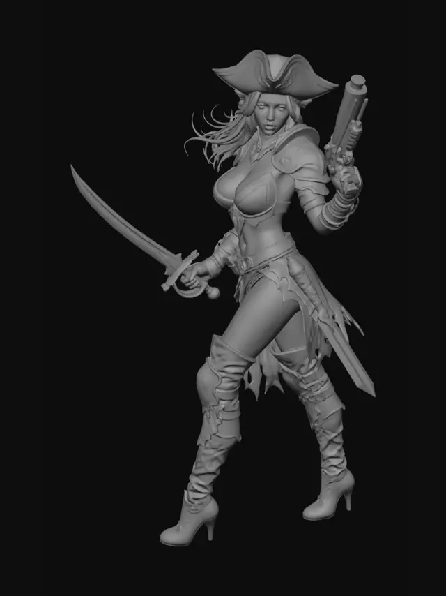 3D model for Astral Corsair