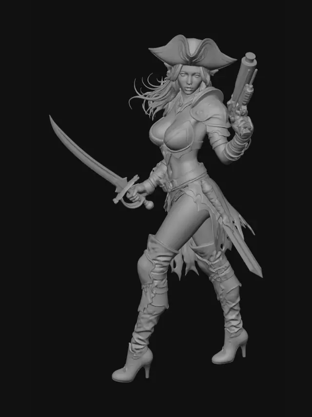 3D model for Astral Corsair