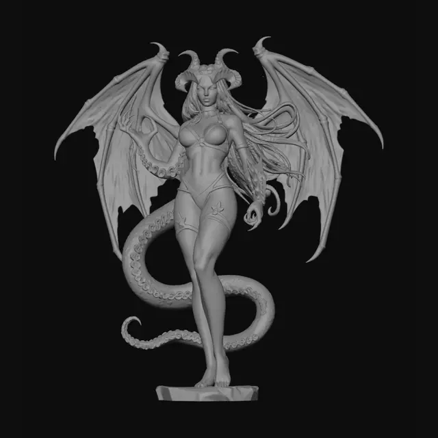 3D model for Lunar Inferno Queen