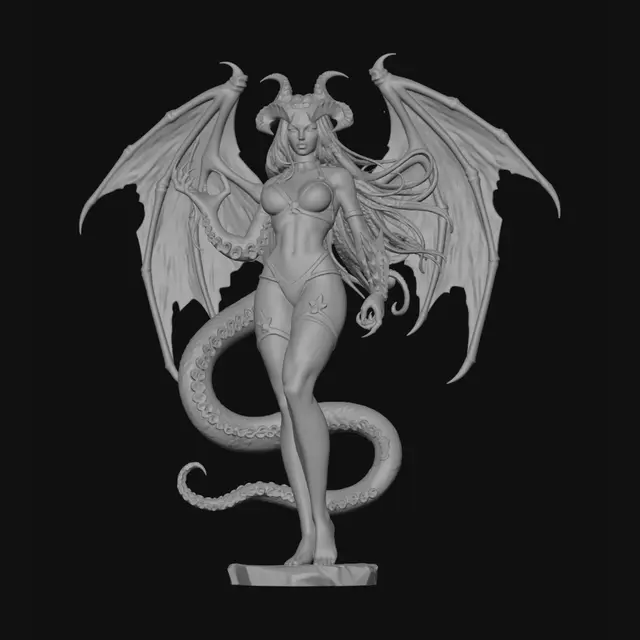 3D model for Lunar Inferno Queen