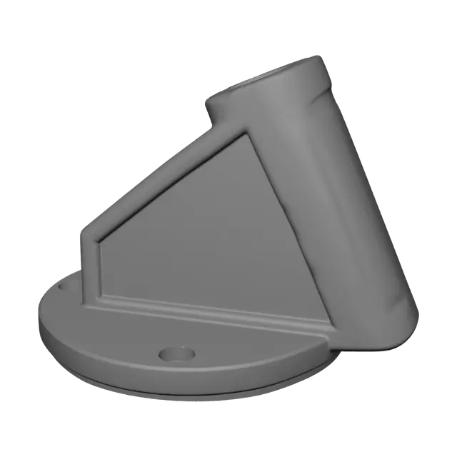 3D model for Triangular Flange Mount