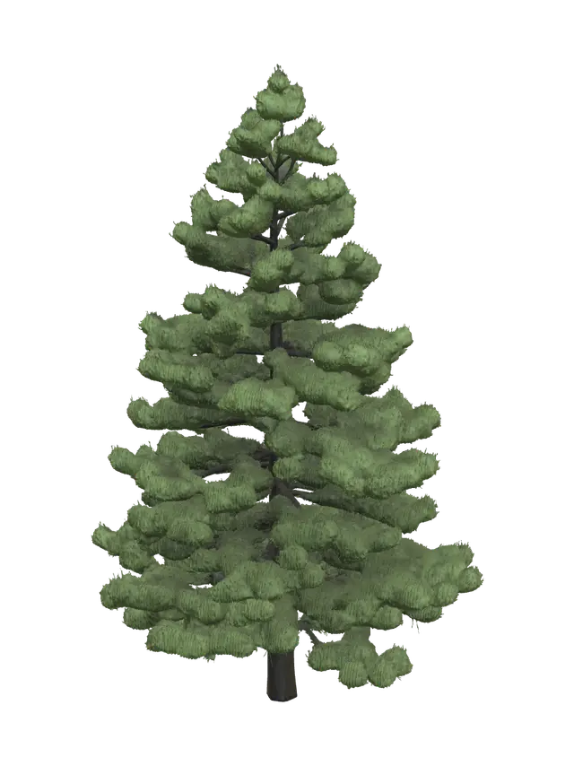 3D model for Stylized Pinetree