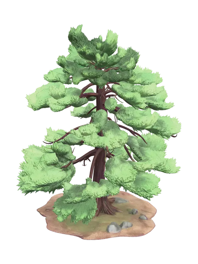 3D model for Modern Pinetree