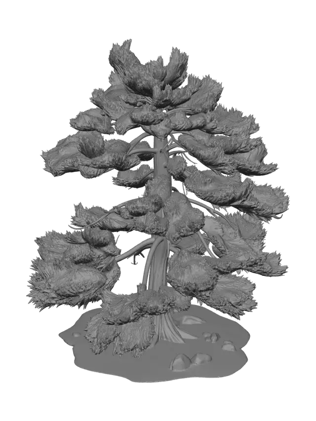 3D model for Modern Pinetree