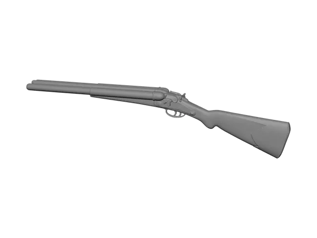 3D model for Realistic Stoeger Coach Gun