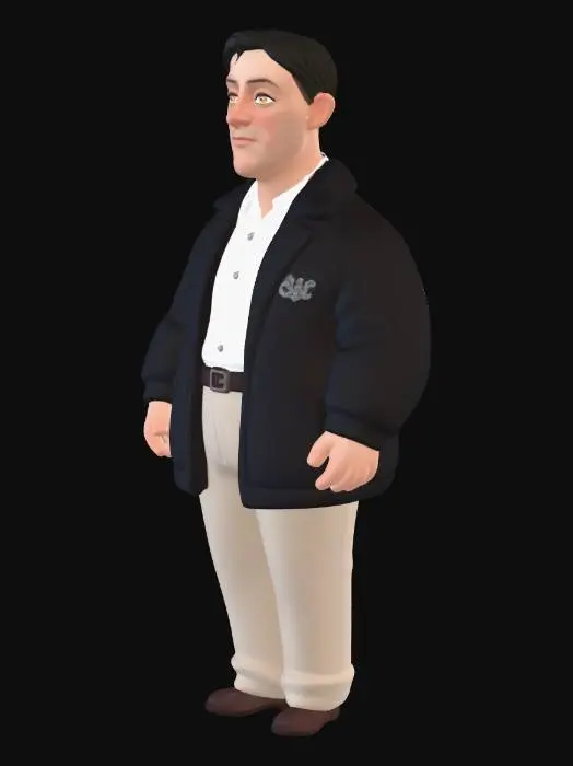 3D model for Casual Executive