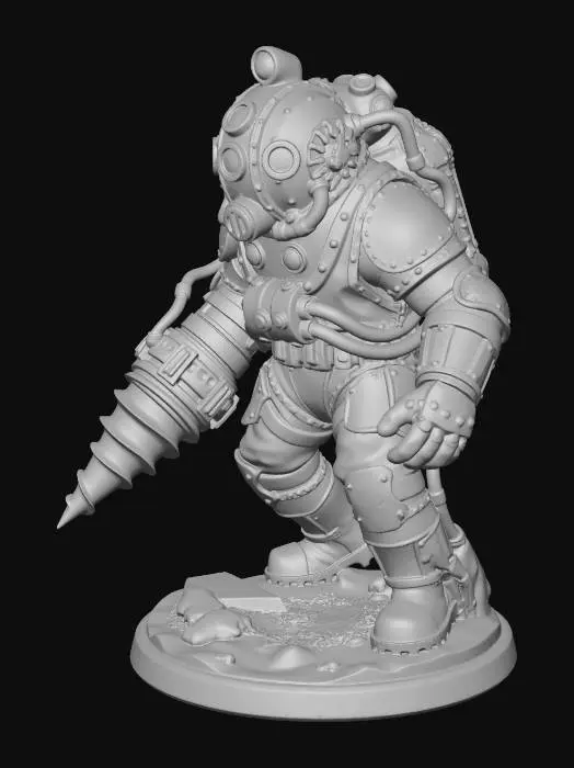 3D model for Abyssal Drill Diver