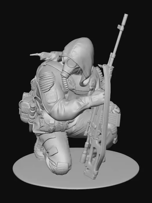 3D model for Wasteland Sentinel
